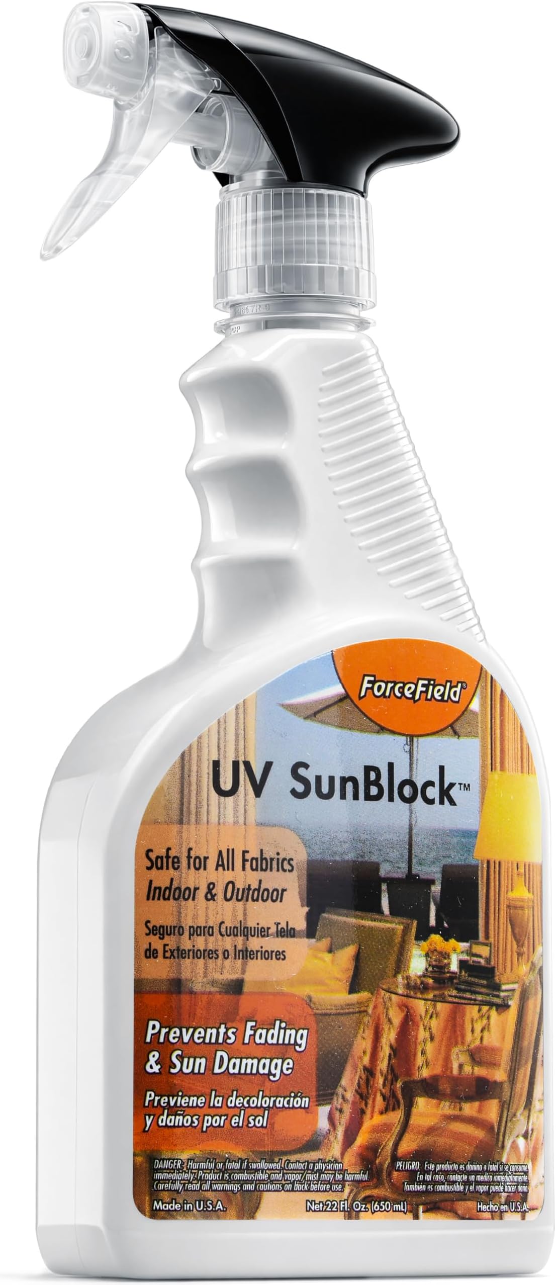 ForceField® UV Sunblock Fabric Fade Protector Prevent UV Ray Damage - 22oz