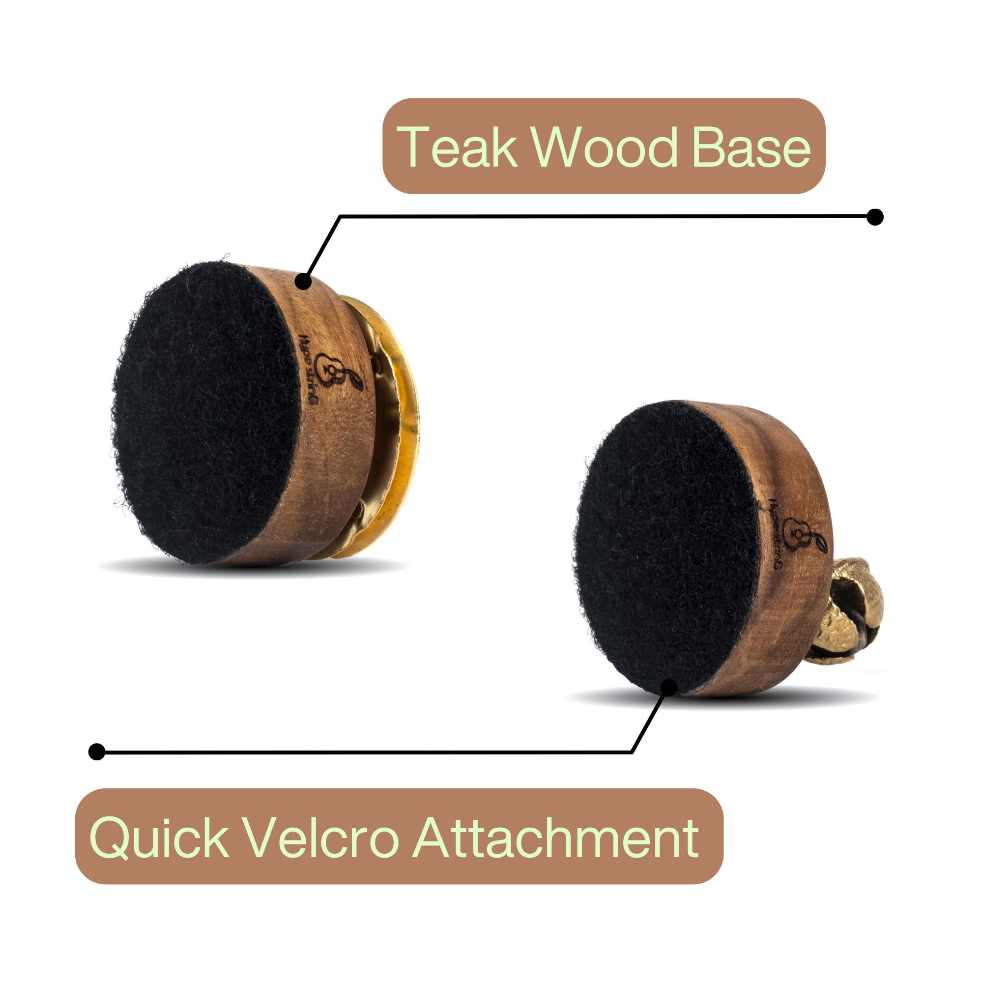 Hype String Wooden Cajon Attachments Set, Lightweight Percussion Accessories - Image 5 thumbnail
