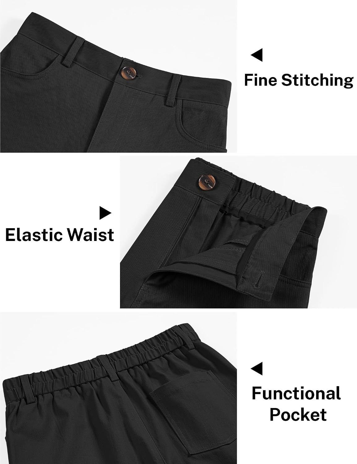 Kereda Uniform Shorts Girls Functional Pockets