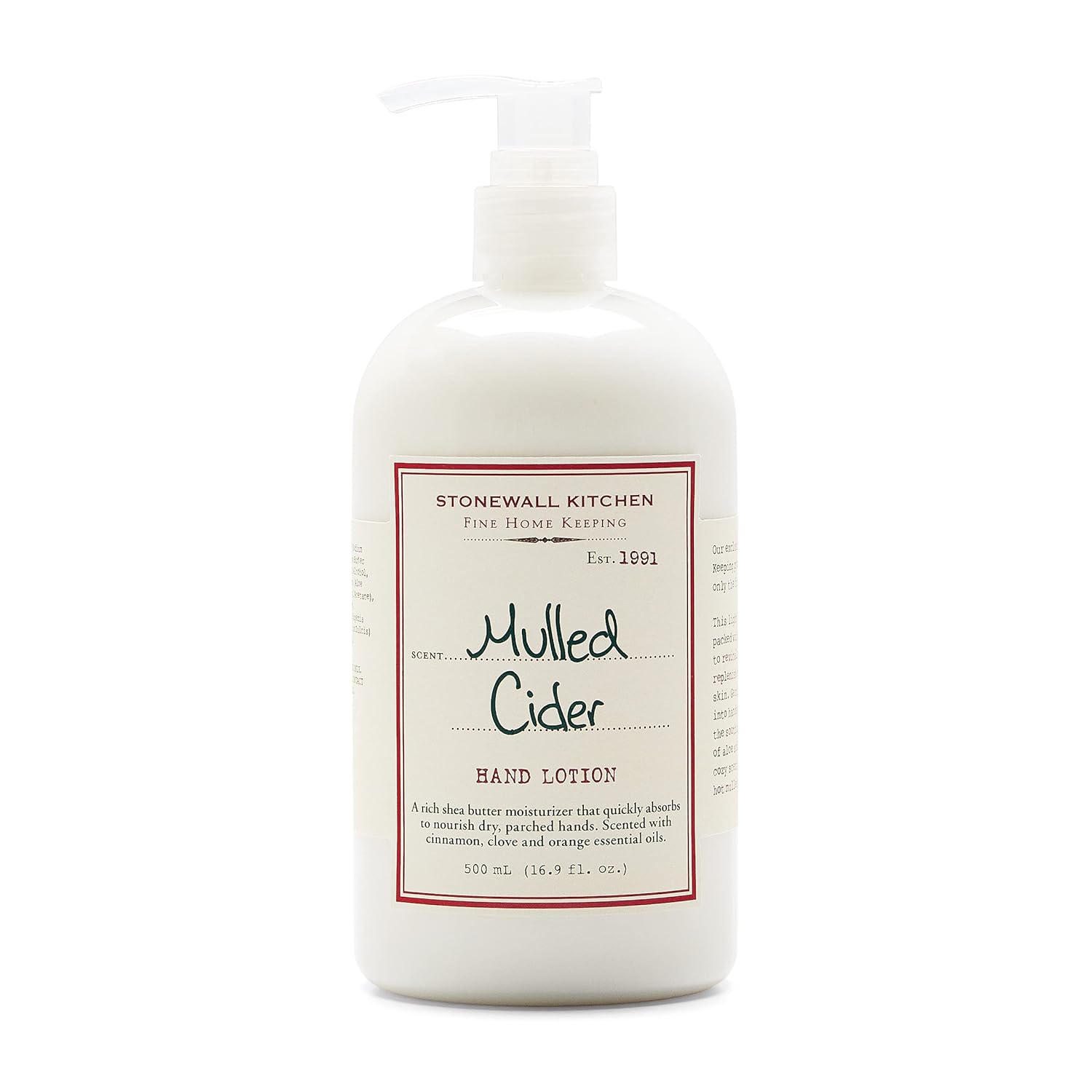 Stonewall Kitchen Mulled Cider Hand Lotion, 16.9 oz