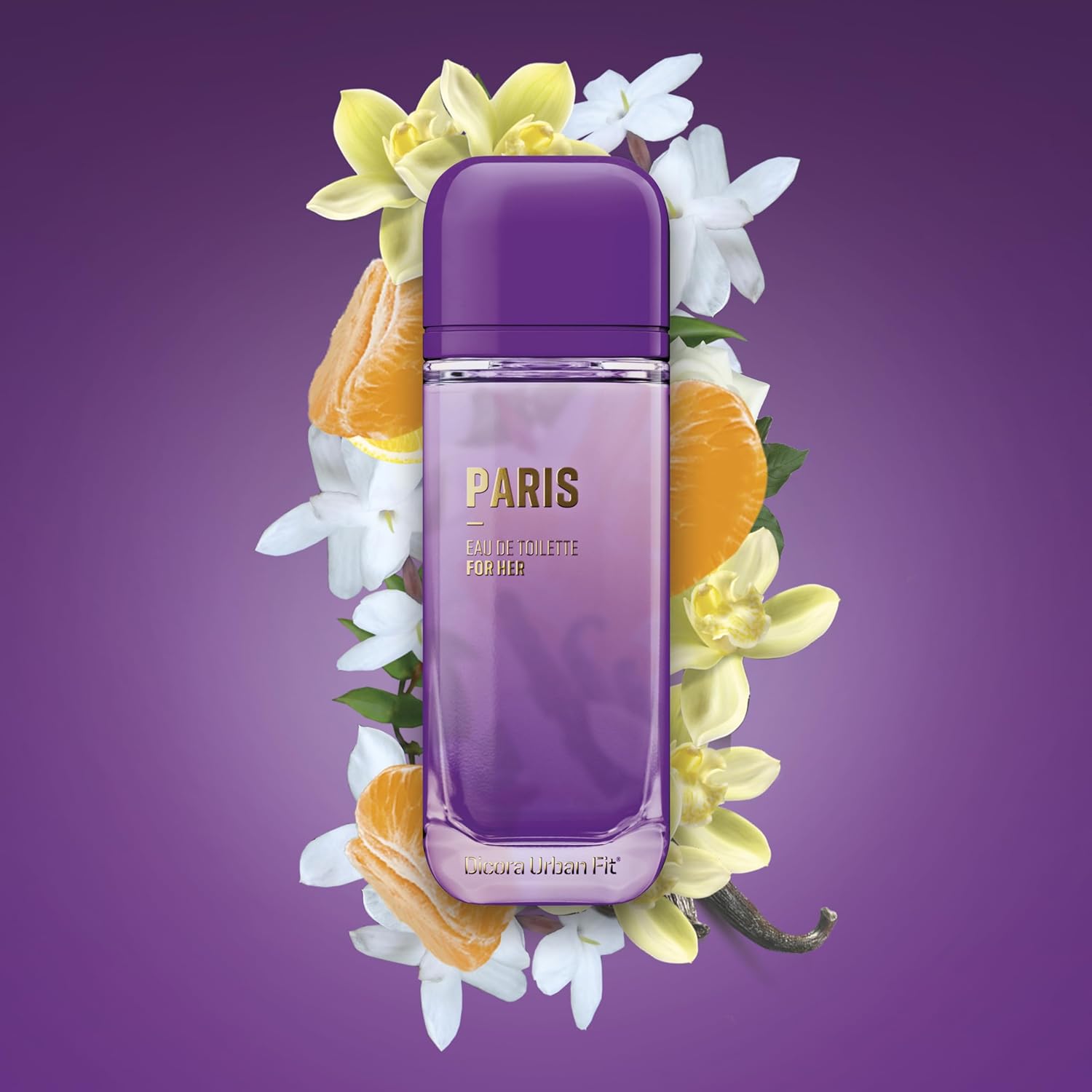 Dicora Urban Fit Paris Perfume for Women - Notes of Orange Blossom, Bergamot, Amber, Musk, Patchouli, and Vanilla - 5.07 oz EDT Spray - Image 4