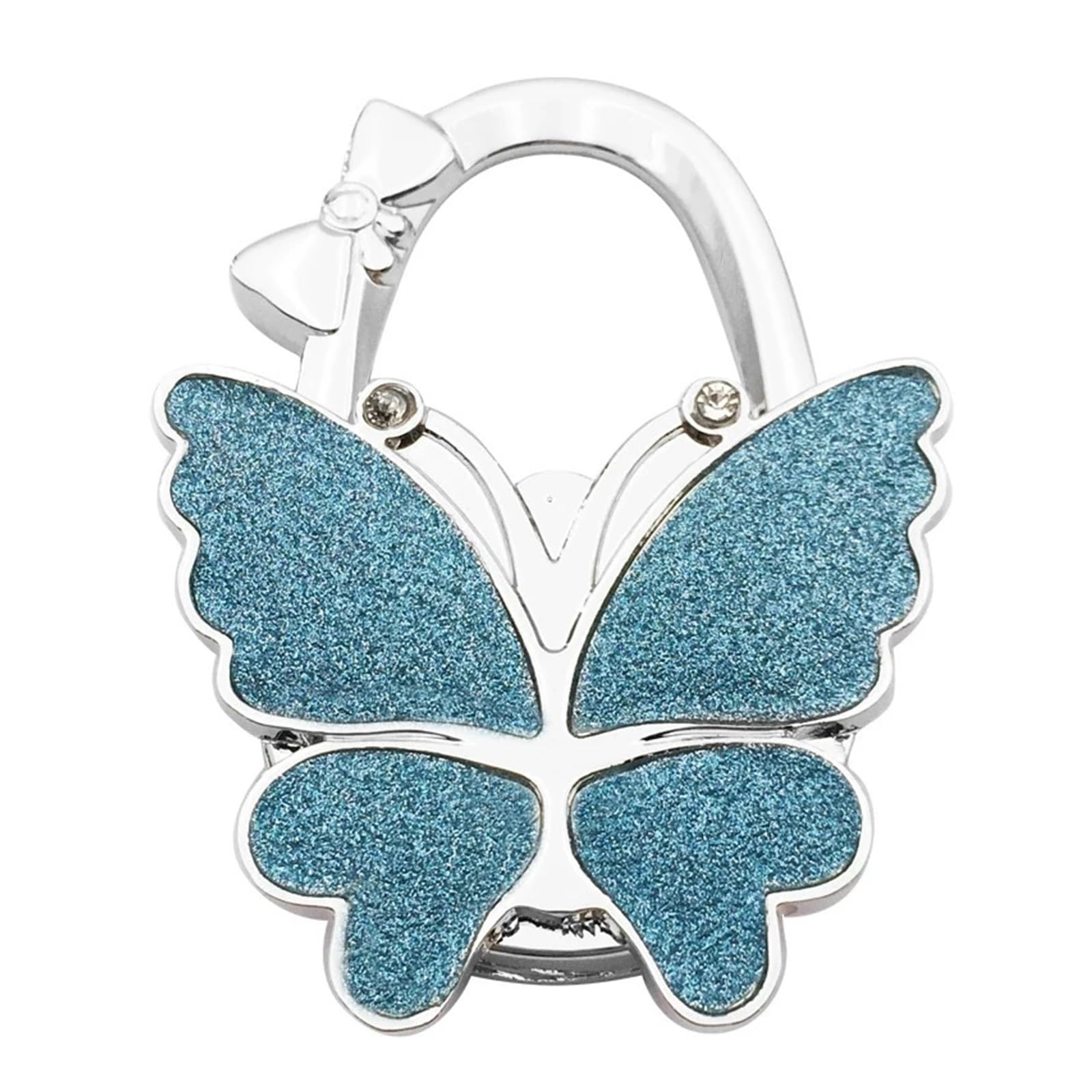 ZYAGH Elegant Bag Hook Portable Butterfly Bowknot Table Hanger(003)