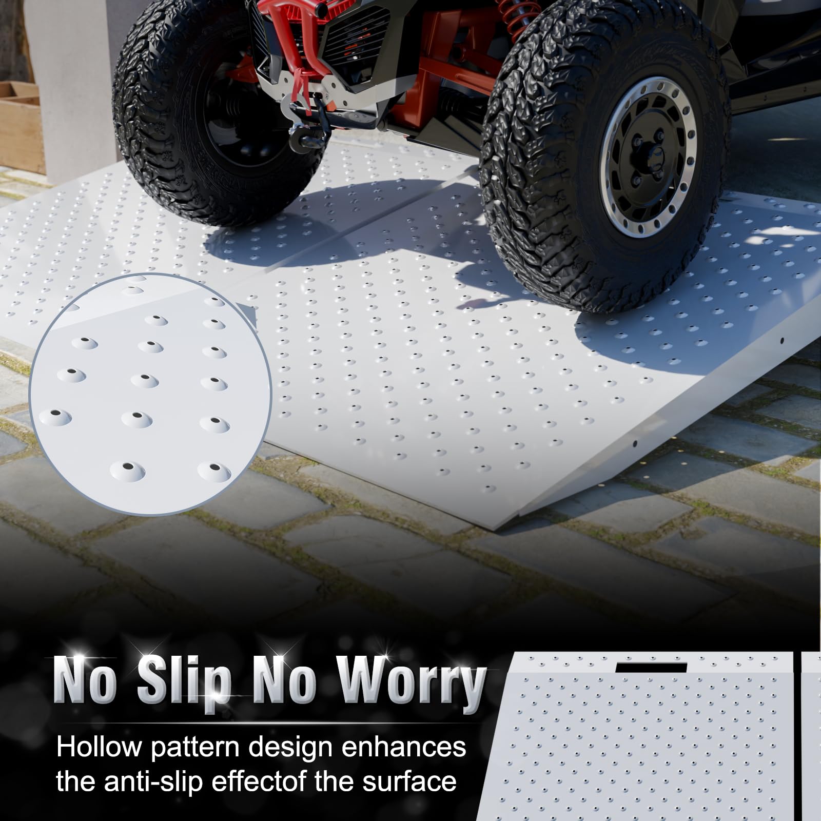 Heavy-Duty Shed Ramp - 1500 lb Capacity -3
