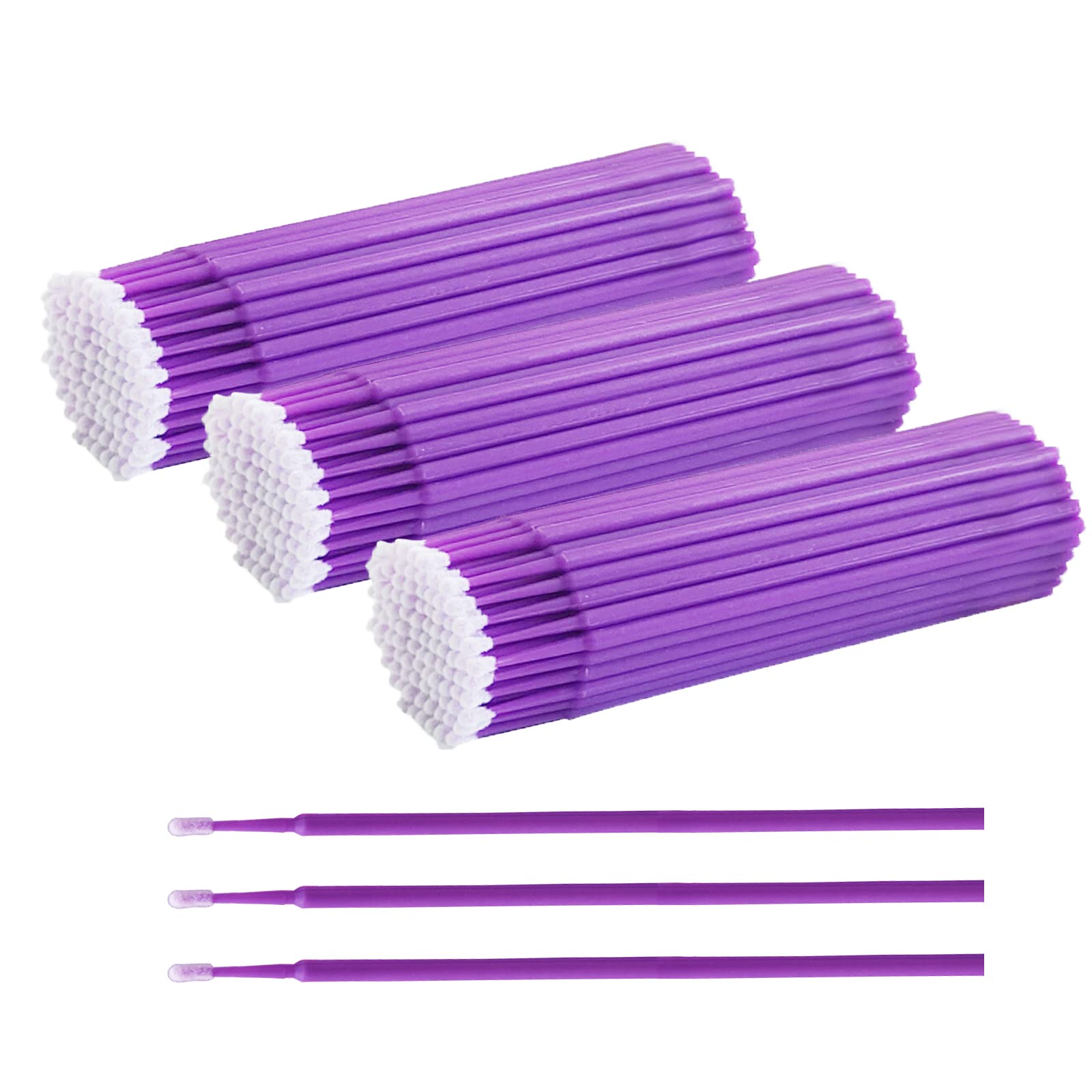 Micro-applicateurs jetables cils lot de 1500 petits pinceaux - 7