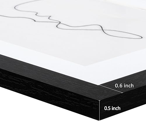 Vista 186 de eletecpro Juego de 10 marcos de fotos de 8 x 10 pulgadas, collage de fotos, decoración de pared, fotos de 5 x 7 con paspartú o de 8 x 10 pulgadas