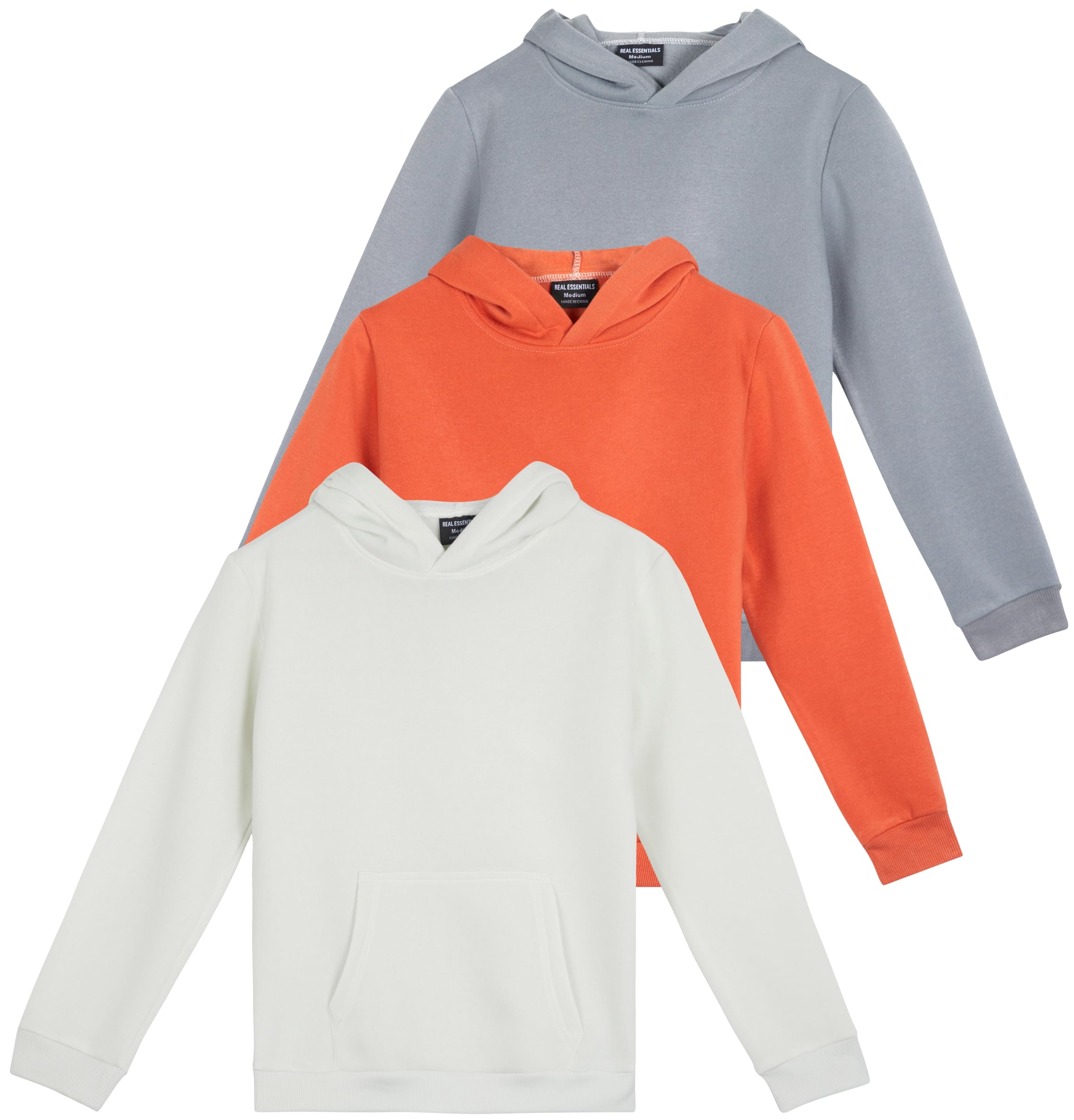 3 Pack Girls' Fleece Pullover Hoodies Sweatshirts Sweaters Kids Teens Tops