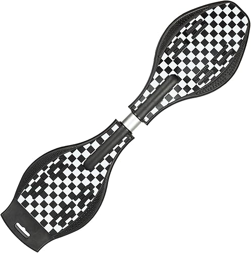 Miniatura 26 de Tabla giratoria, patineta junior de lujo con ruedas iluminadoras para más emoción, diversión y visibilidad, Twistboard para niños de 8 años