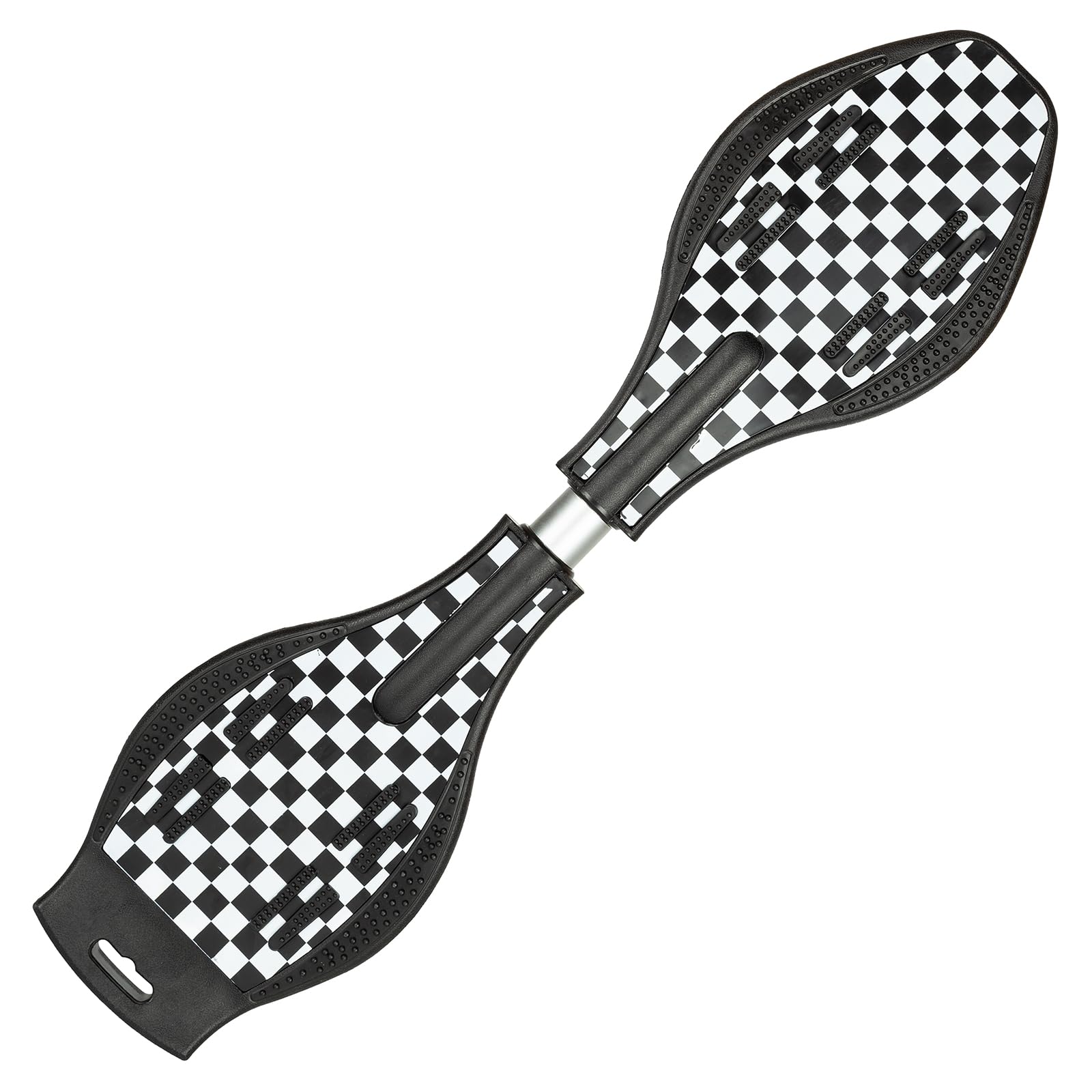 Caster Board, Deluxe Junior Skateboard with Illuminating Wheels for More Excitement,Fun and Visibility, Twistboard for Kids 8+, Upgrade Color