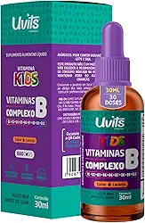 Vitaminas Complexo B Kids 30ml Liquida Doses - Uvits