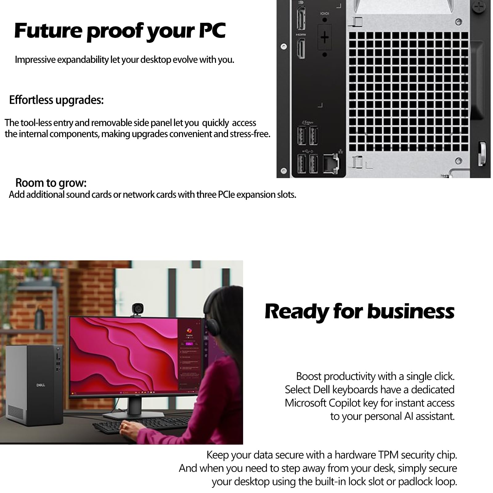 Amazon.com: Dell ECT1250 Slim Tower Desktop(2025) - Intel Core