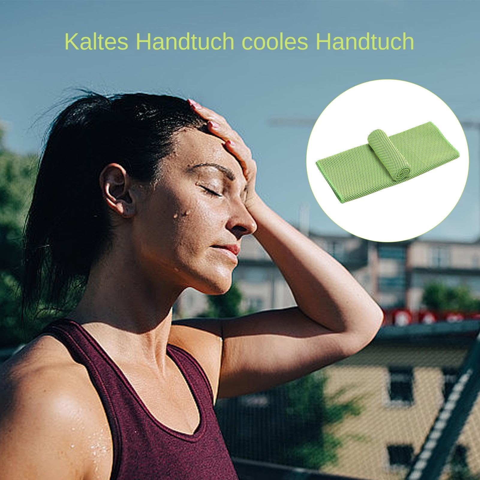 Foulard Rinfrescanti JSSEVN - Set 9 Pezzi, Per Sport E Caldo, Istantaneamente Freddi, Riutilizzabili - Foto 6