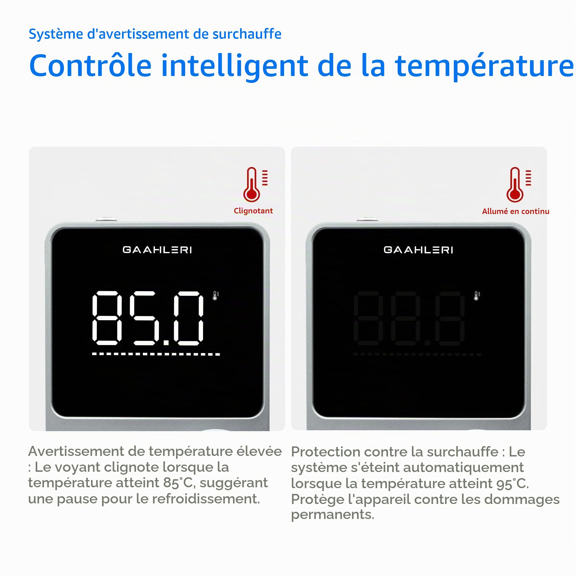 Gaahleri Compresseur d'aérographe, turbox mini, compresseur d'air, ultra silencieux et double mode de commutation, pour peinture, modélisation, décoration de gâteau, maquillage idéal pour débutants