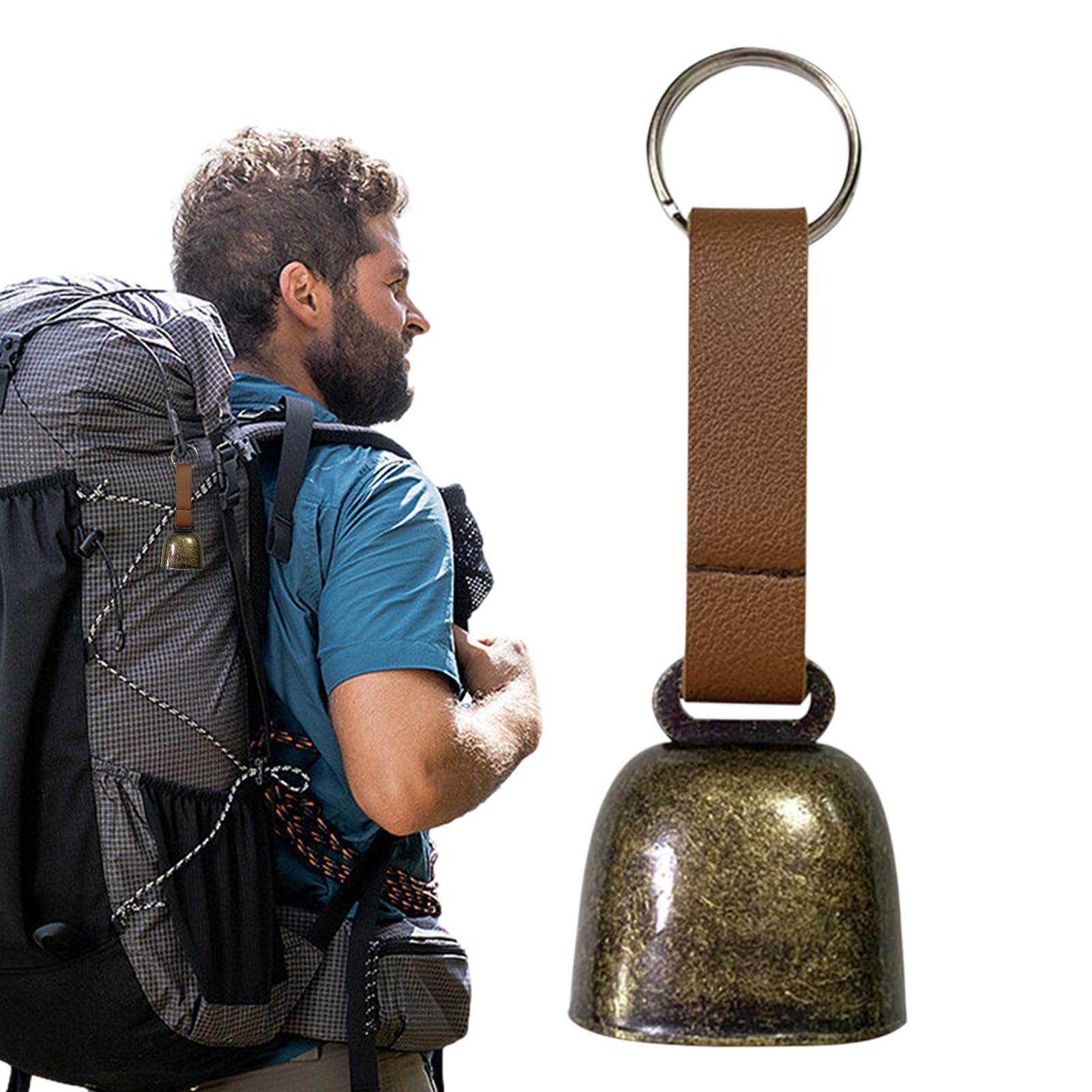 Bärenglocke Für Wanderer - Metall Glocke Mit Stummschaltung Für Camping & Outdoor