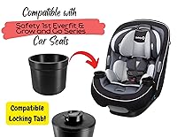 Vista 3 de Cup Holder compatible with Safety 1st Everfit & Grow and Go Car Seat (Single Cup Holder) (#C6577)