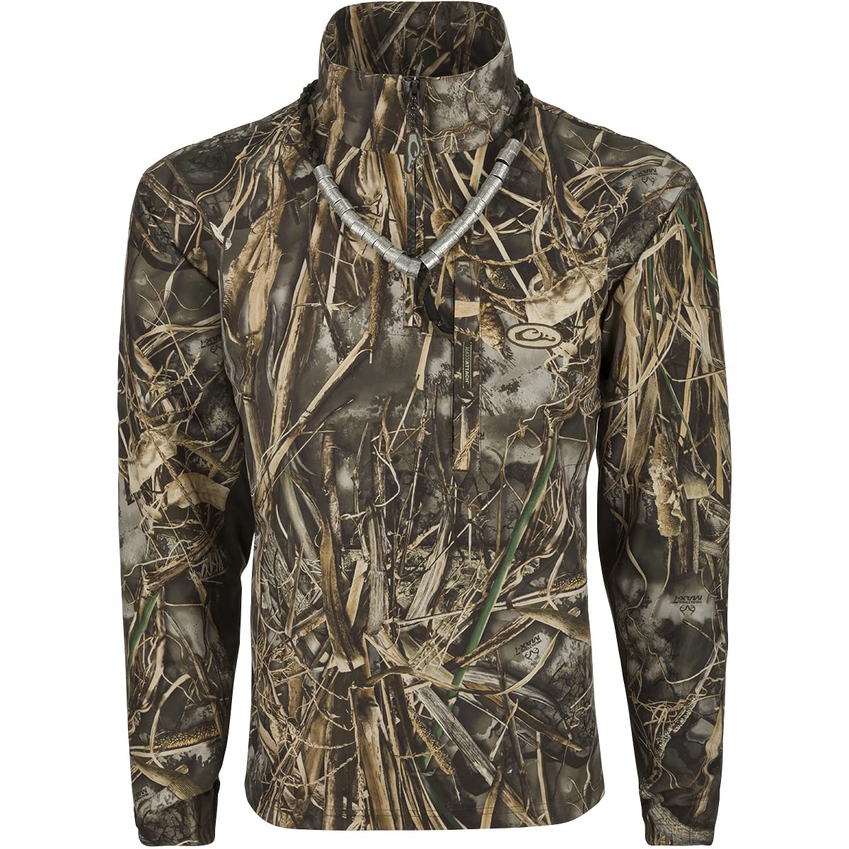 Drake DW2280-038-4 EST 1/4 Zip Pullover Hunting Shirt Max-7 Xlarge