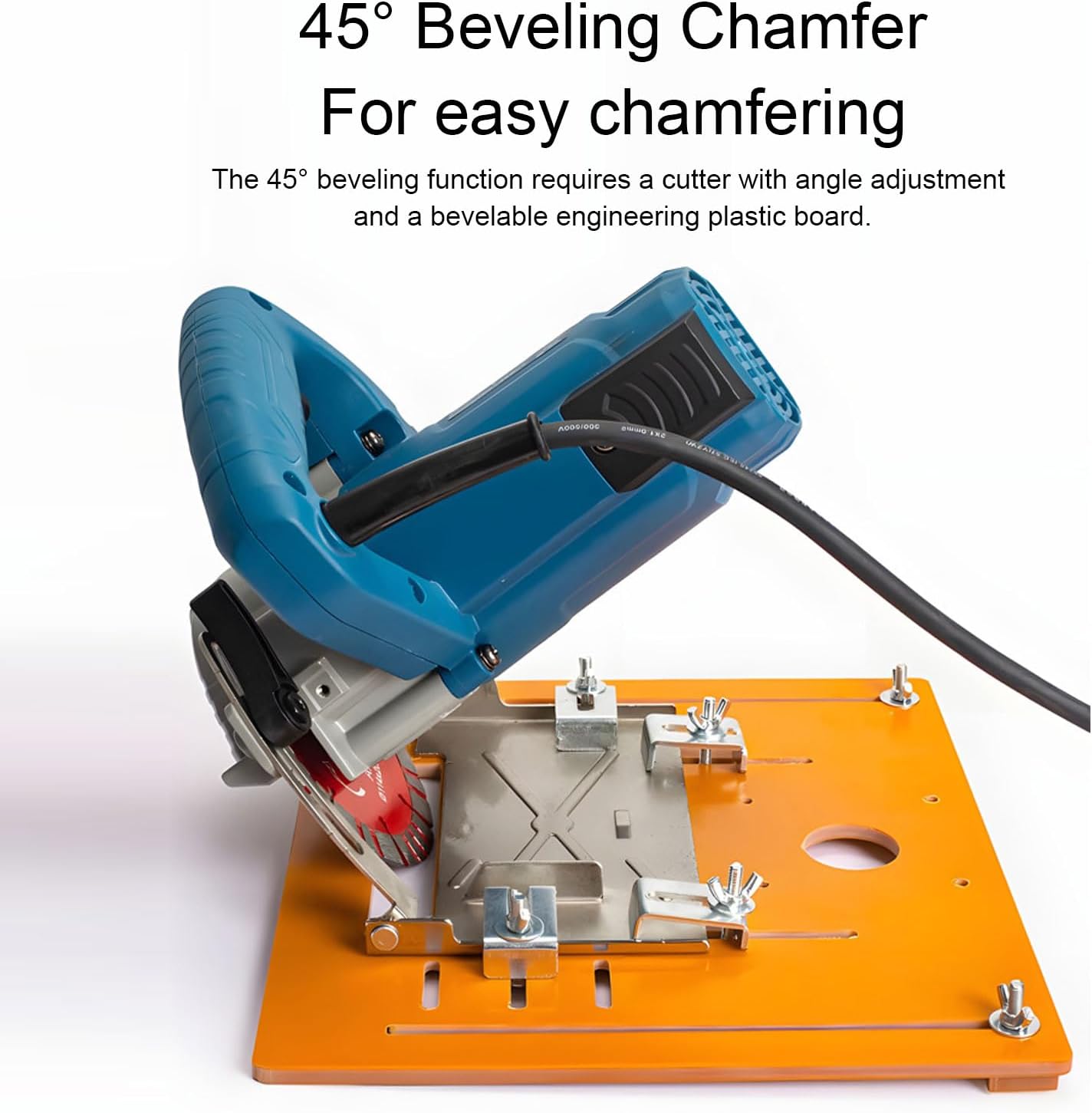 Yosoo Health Gear Circular Saw Base Plate 28x25cm Router Table Insert with Clear Scale Markings Cut Guidesuitable, Aluminium Plate, Mini Square Woodworking Benches Flip Multifunctional Trimming