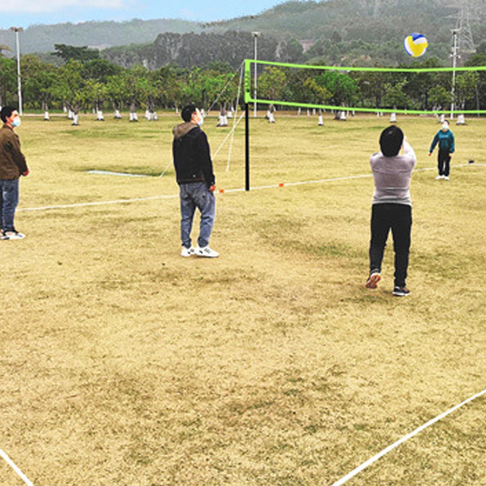 Générique Lignes de Limite de Pickleball, Lignes de Pickleball | Marqueurs de Limite de Badminton | 20x44 Pieds Marqueurs de la Cour Lignes pour Le Beach-Volley-Ball de Tennis à Pied Badminton