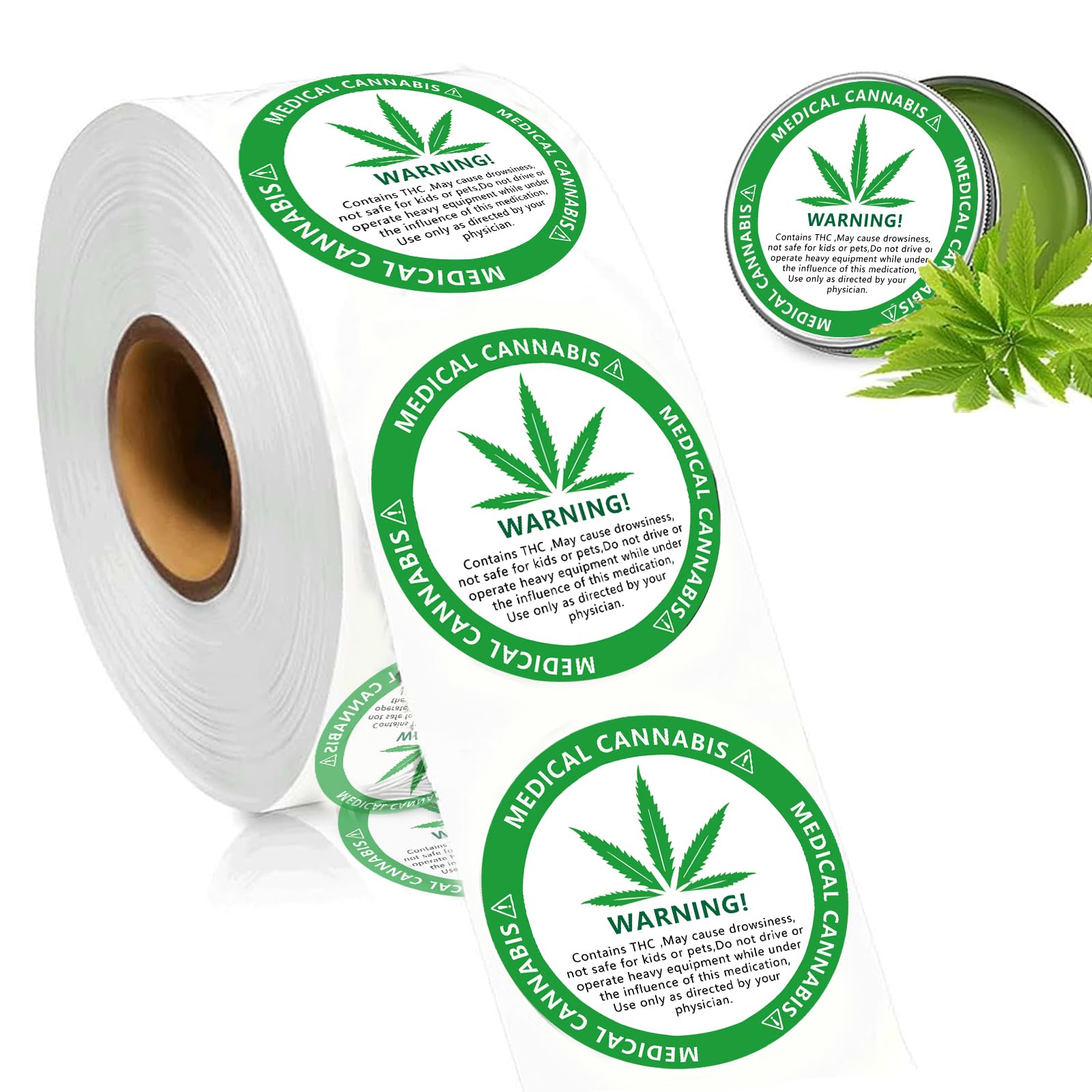 100 Adesivi Cannabis In Vinile Per Adulti - Decorazioni Per Laptop, Skate, Bottiglie - Foto 5