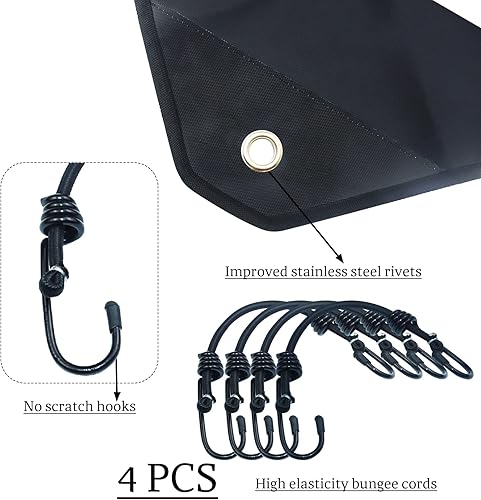 Miniatura 4 de Cubierta de aire acondicionado para unidades exteriores, cubierta de invierno de CA central de alta resistencia, defensora, parte superior