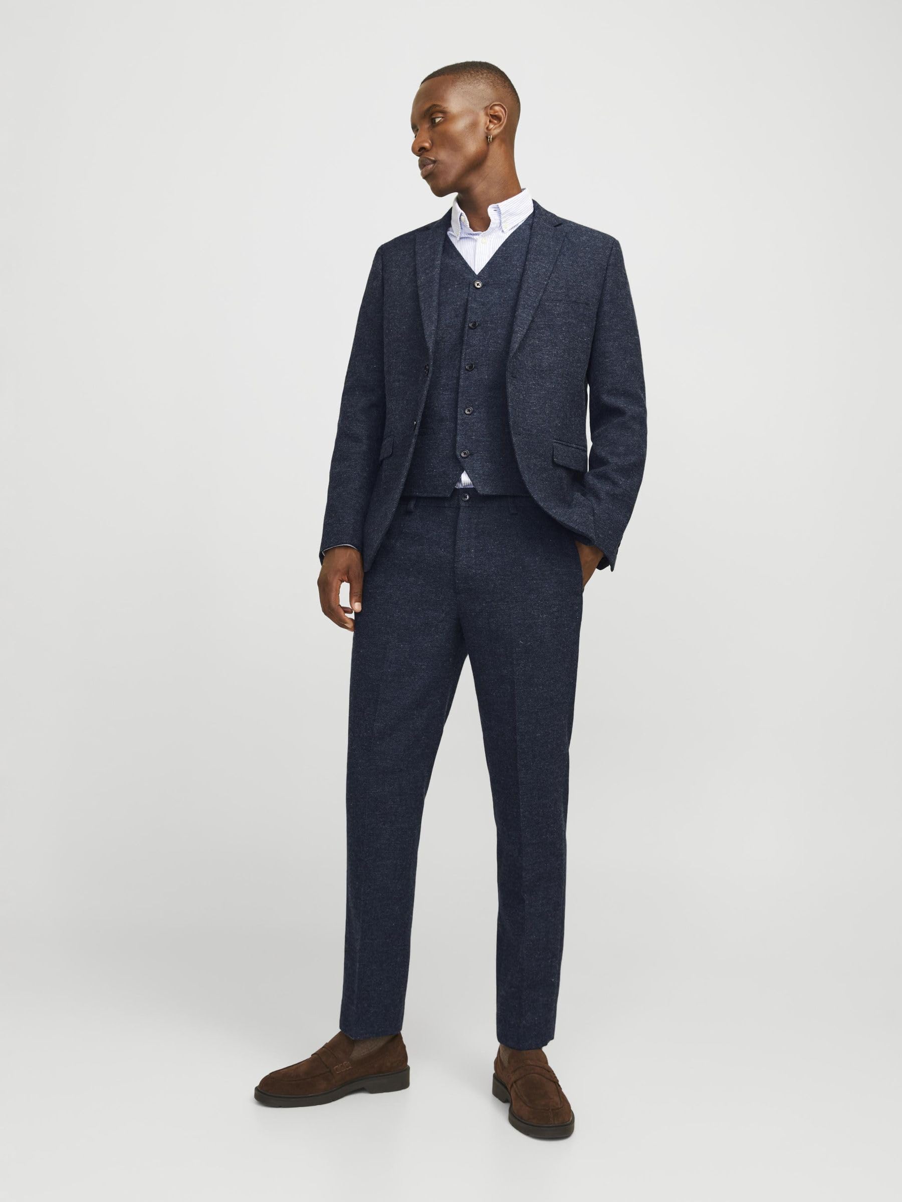 JACK & JONES Premium Gilets JPRWINTER Regular Fit Tailored Waistcoat