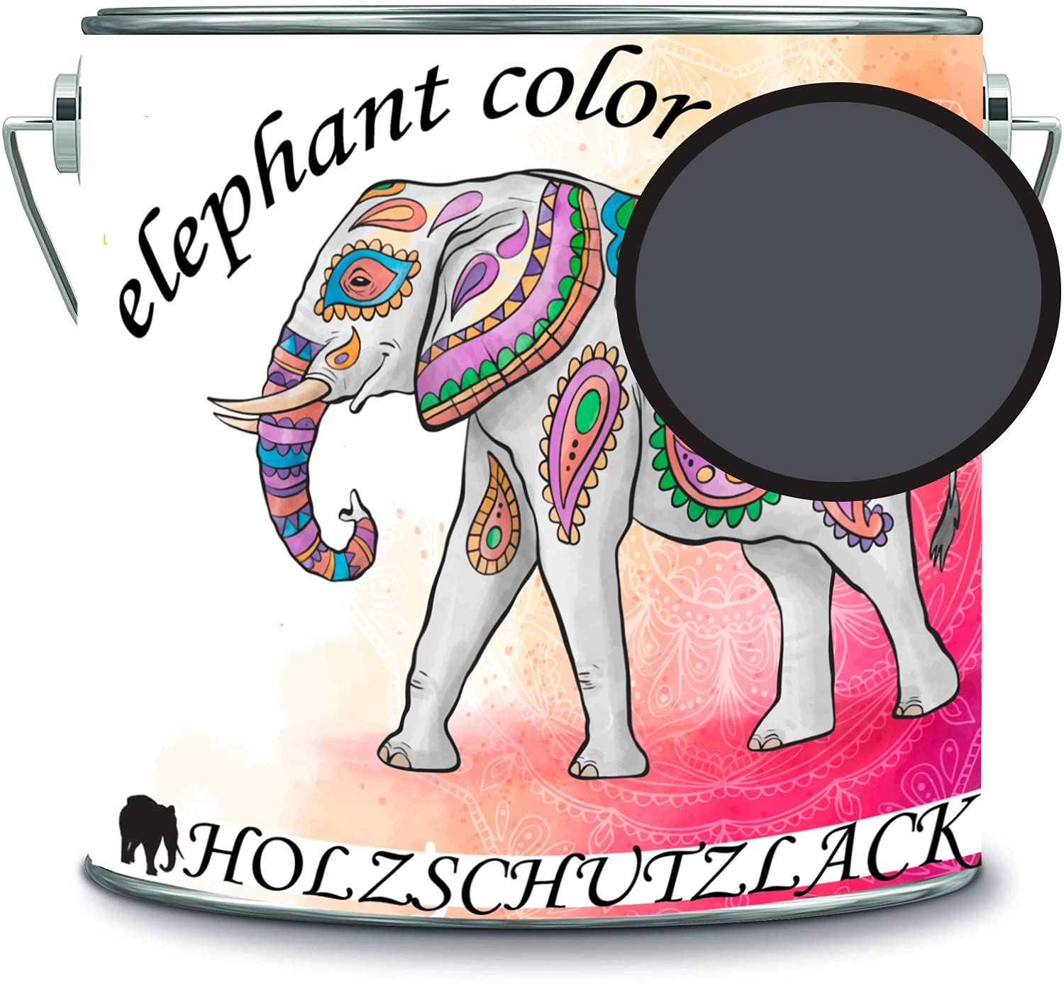 Vernis de protection pour bois extérieur résistant intempéries RAL 7024