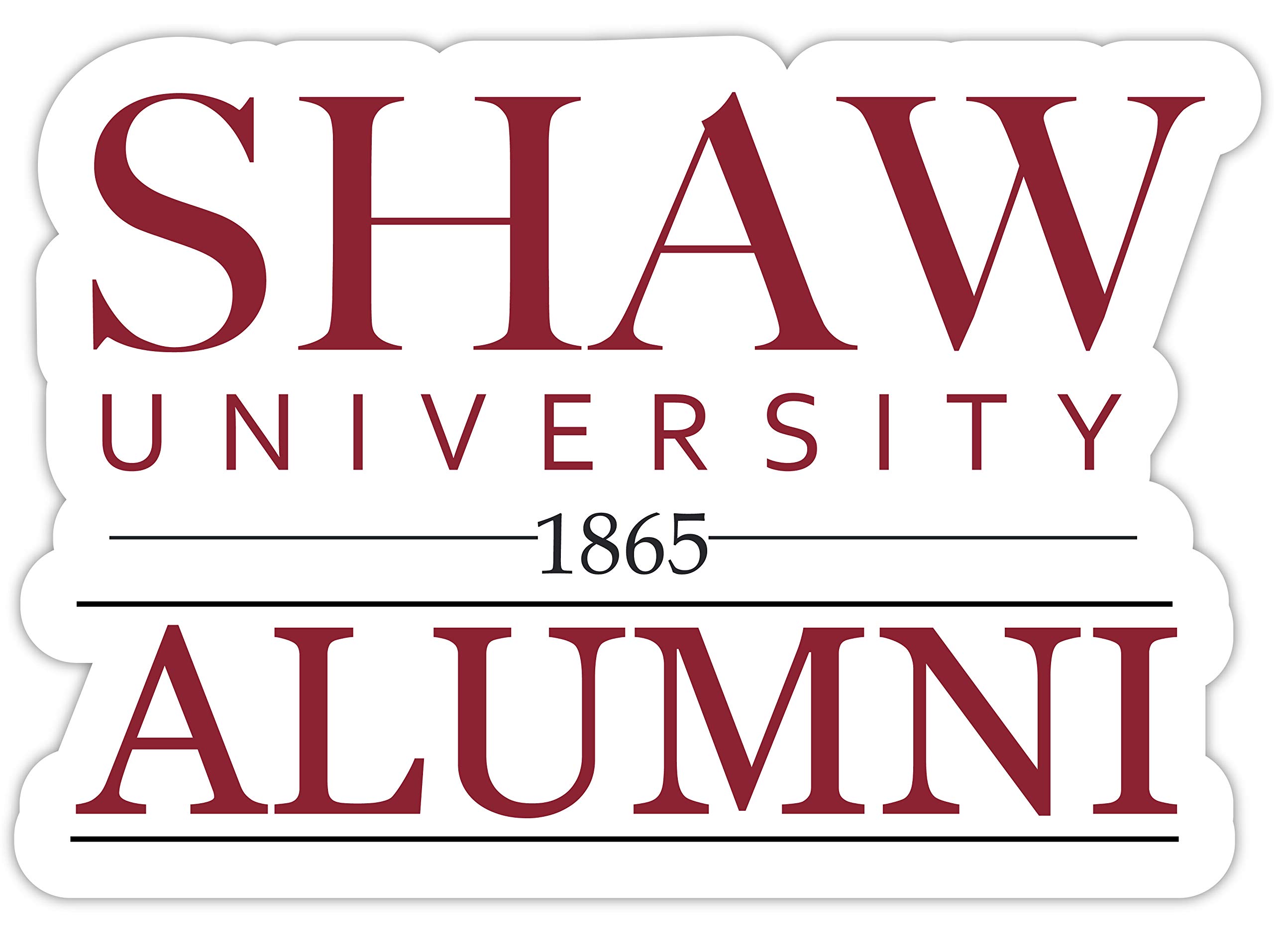 Shaw University Bears 4-Inch Laser Cut Alumni Magnet Officially Licensed Collegiate Product