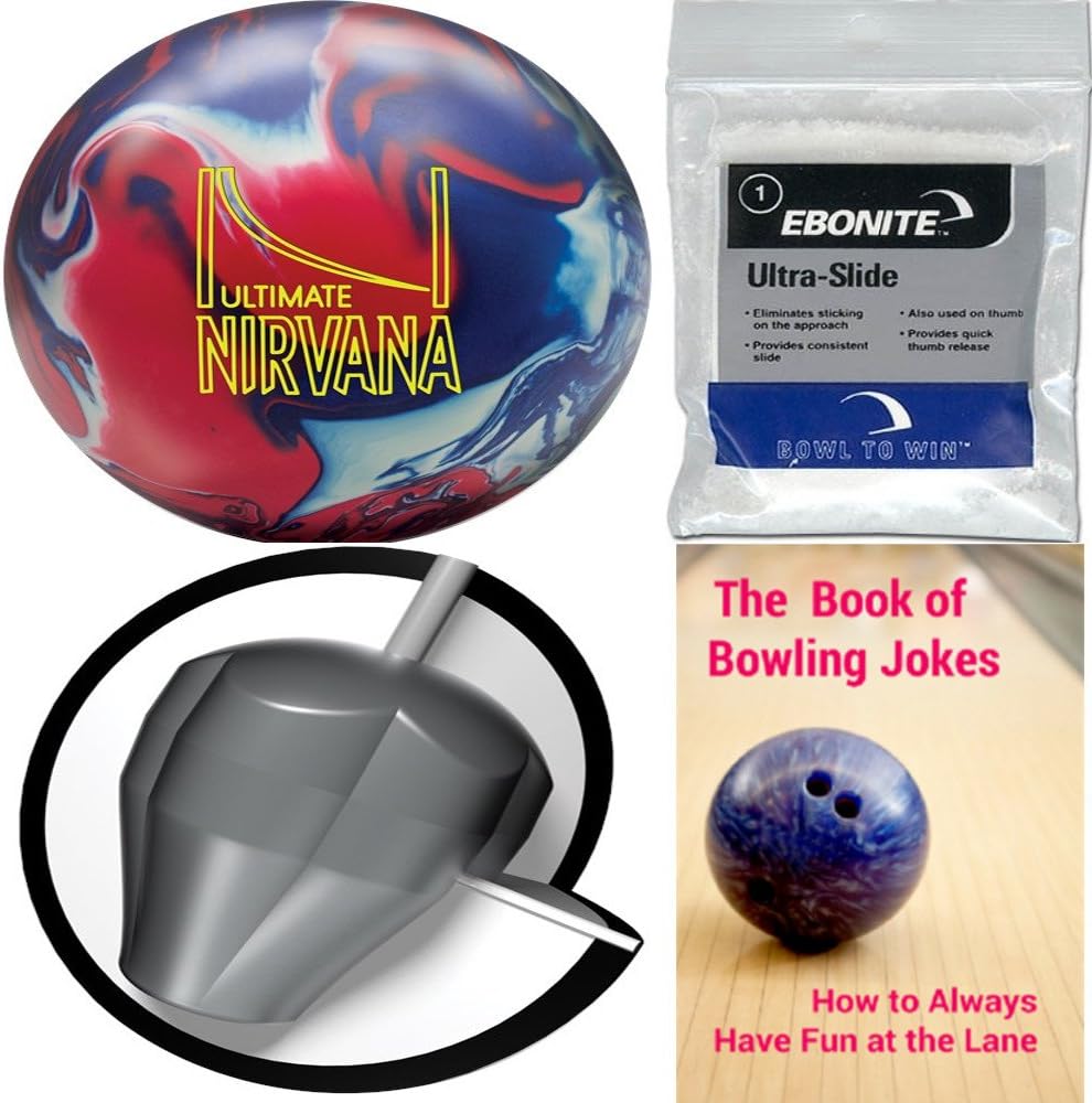 Brunswick Ultimate Nirvana Bowling Ball Bundle Sports & Outdoors