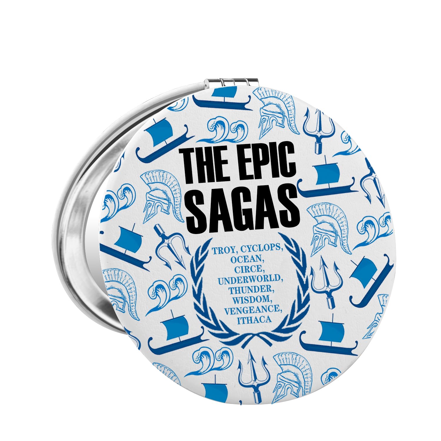 FADDBUK Epic The Musical Lover Gift Ocean Sagas Gift Ocean Saga Makeup Mirror for Musical Fan (Musical Saga Mirror)