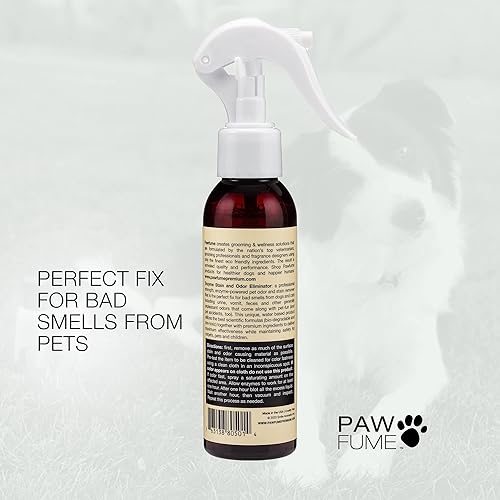Miniatura 7 de PAWFUME - Limpiador enzimático para orina de mascotas, limpiador enzimático para enzimas de orina de perro, limpiador enzimático para orina de