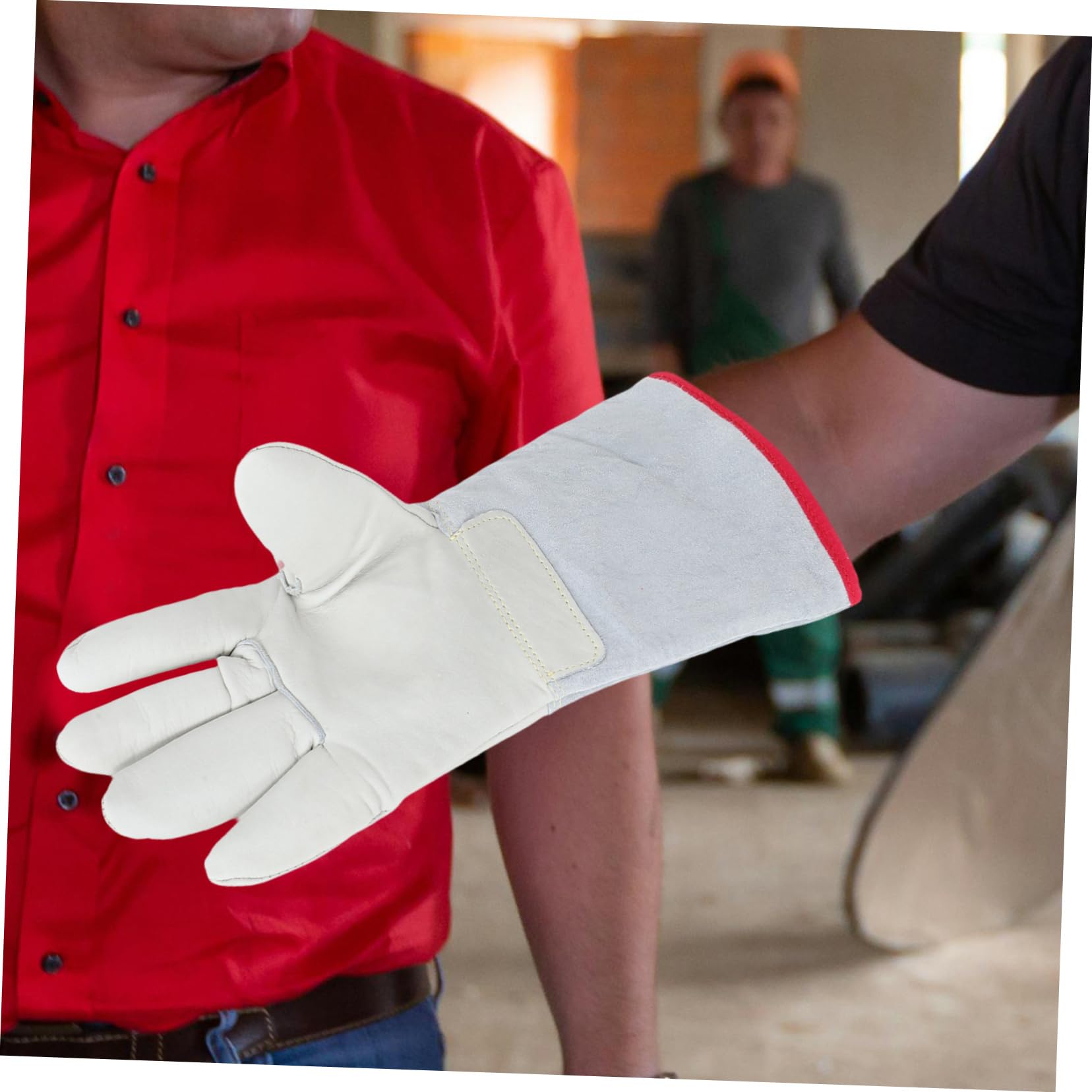 1 Paar Kältebeständige und Schutz Handschuhe für Männer Isolierte und Wasserdichte Freezer Mittens für Lager Transport und Wissenschaftliche Bequem und Strapazierfähig