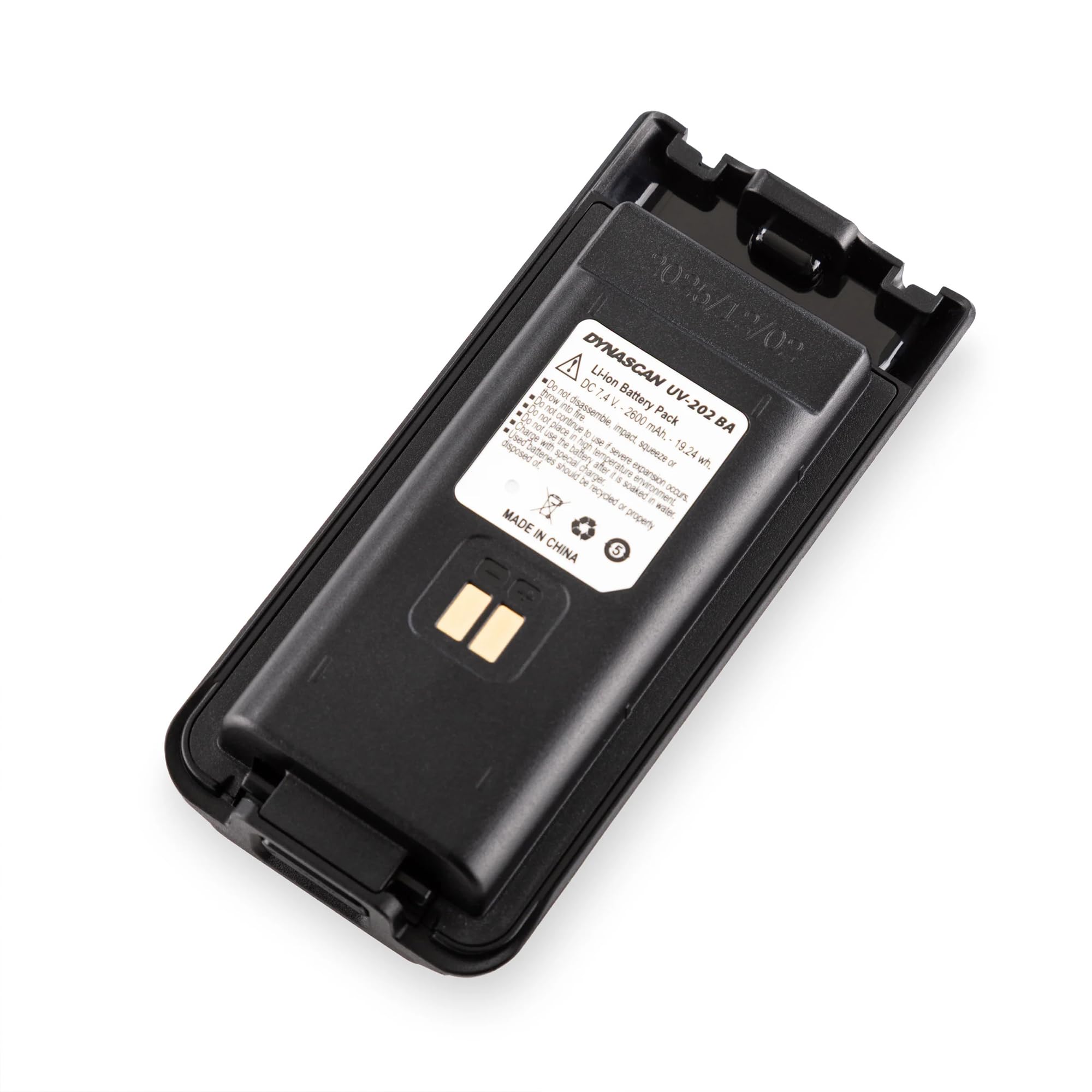 Stazione radio VHF/UHF Dynascan UV‑202 doppia banda, 5 W, 200 canali, VOX, riduzione del rumore, ricezione FM e banda aerea AM, IP67