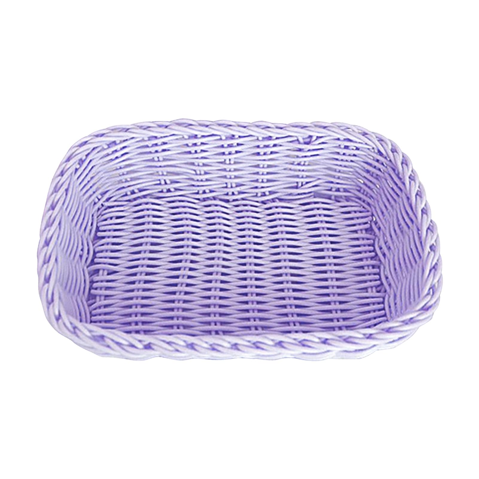 ulafbwur Organizer Basket Storage Basket Exquisite Shape Large Capacity PP Colorful Sundry Storage Organizer Box Photography Prop for Home Storage Basket Sundry Container