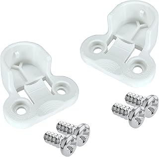 Kleiderstangen-Halter Set für IKEA PAX KOMPLEMENT Stange Halter Ersatz, weiß