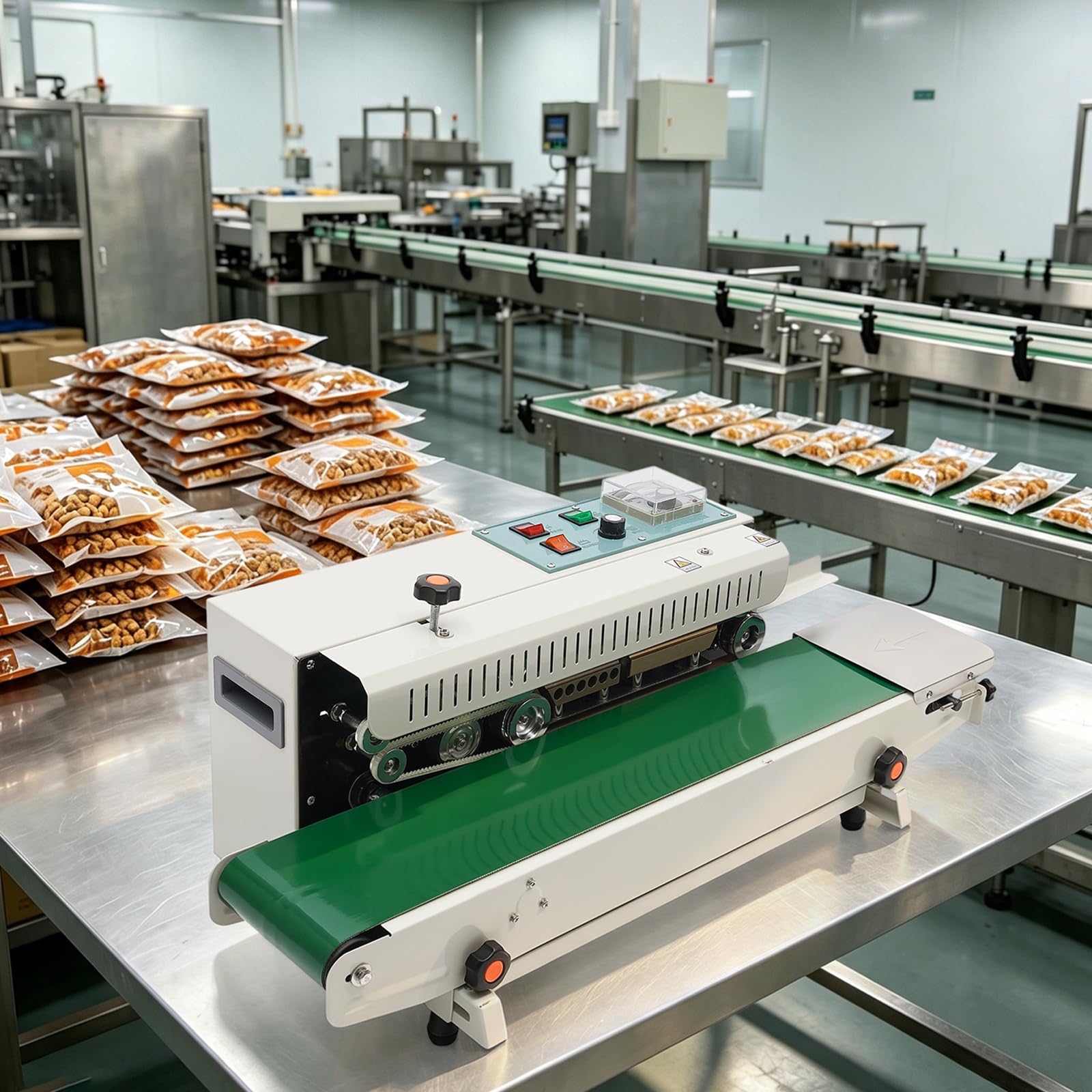 Macchina sigillante automatica continua FR-900, 500 W