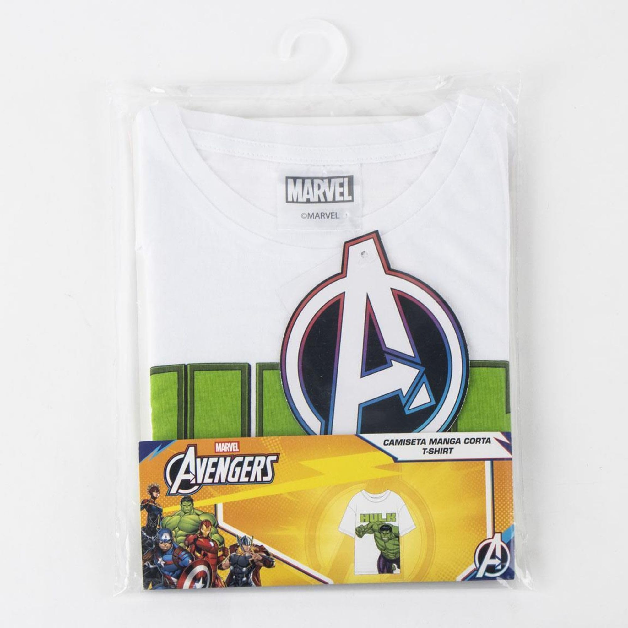 Camiseta Corta Avengers para Niños y Niñas - Camiseta Infantil Marvel Transpirable y Cómoda, Ropa para Verano, Uso Diario y Excursiones - 5