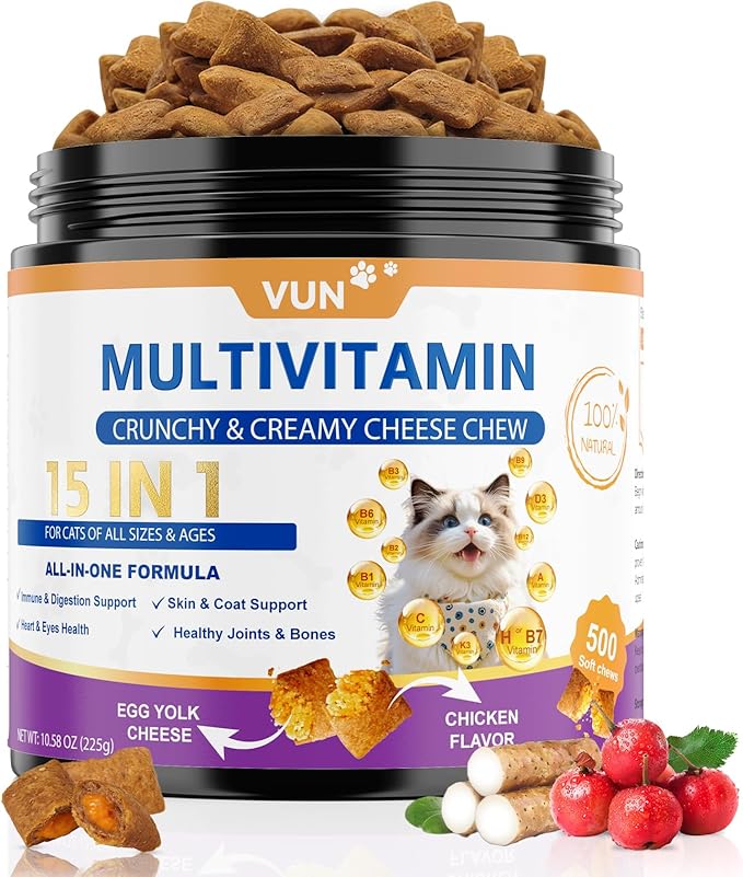 VUN Cat Multivitamin Treats: Essential Nutrients in Every Chew