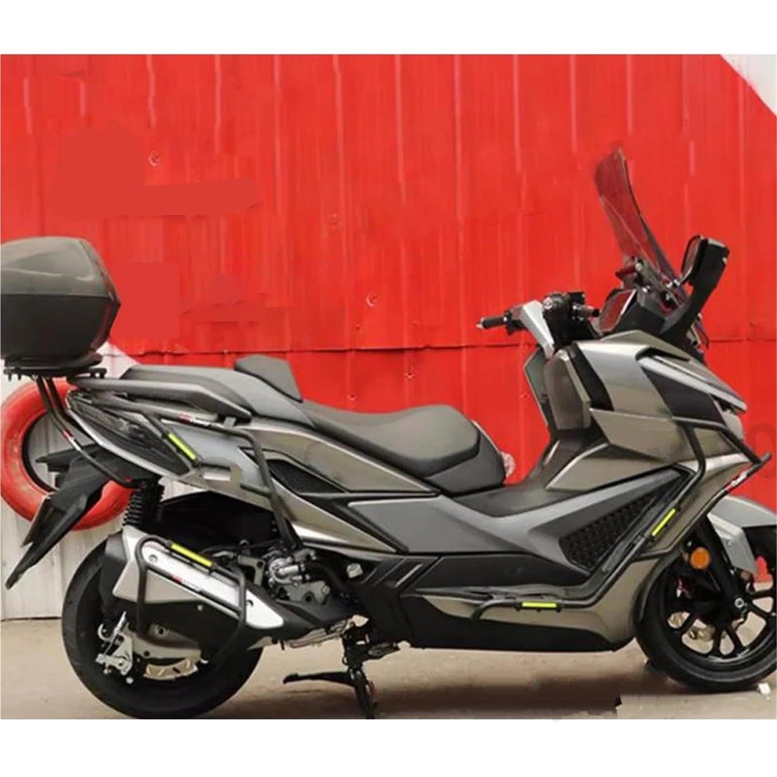 Motorradbügel Für Cruisym 400 XS400T Für SYM Motorrad Ausrüstungen Schutz Gerät Stoßstange Auspuff Schutz Bar Tuning Moto Teile Stoßstangenrahmenschutz(One Set)