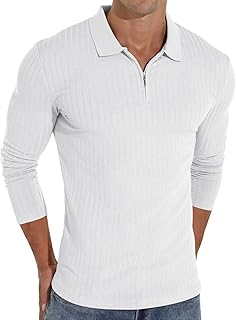 Sponsored You’re seeing this ad based on the product’s relevance to your search query.Learn more about this advertisement Sailwind Zip Polo Shirts Men's Autumn and Winter Slim Fit Shirts Casual Zip Shirt