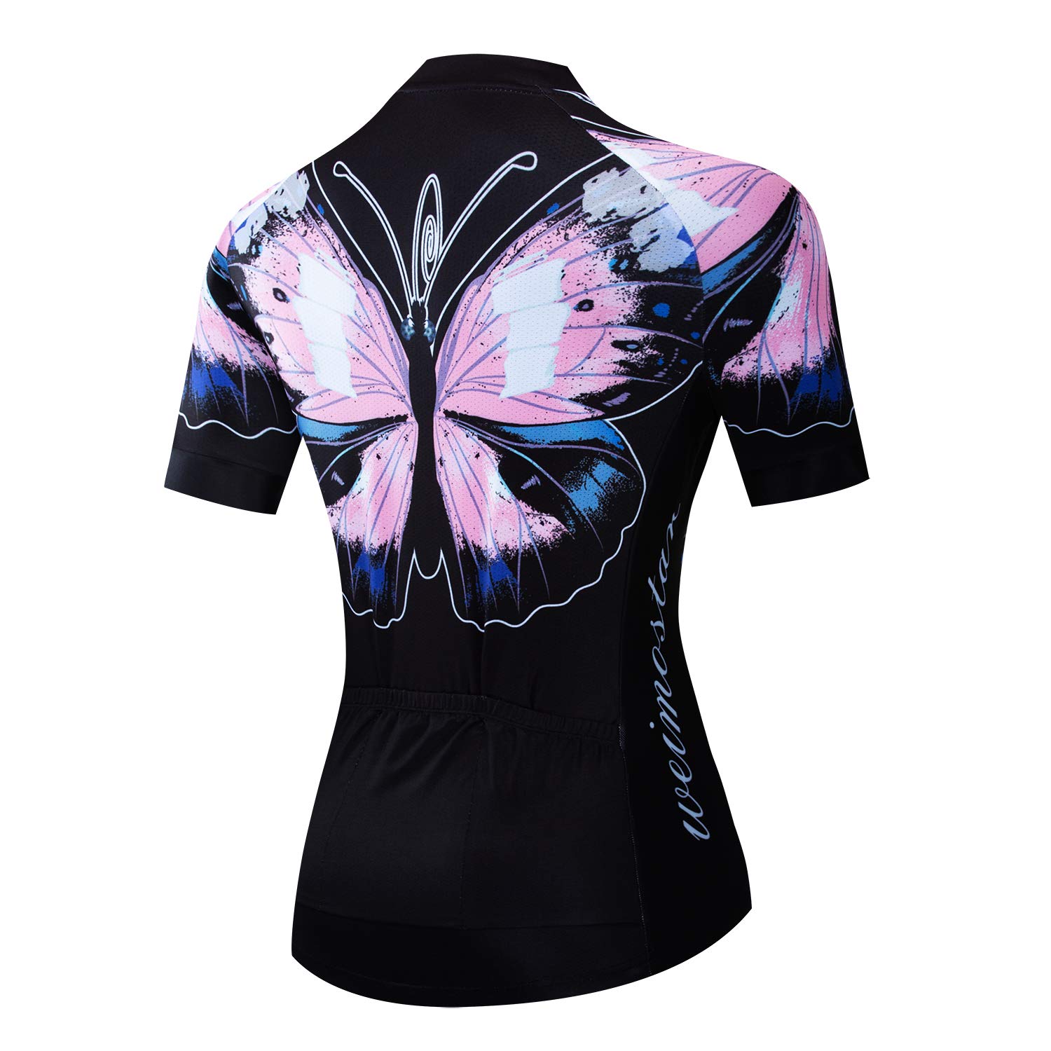 Women Cycling Jersey Top MTB Bicycle Clothing Female Team Cycle Wear Bike Butterfly S