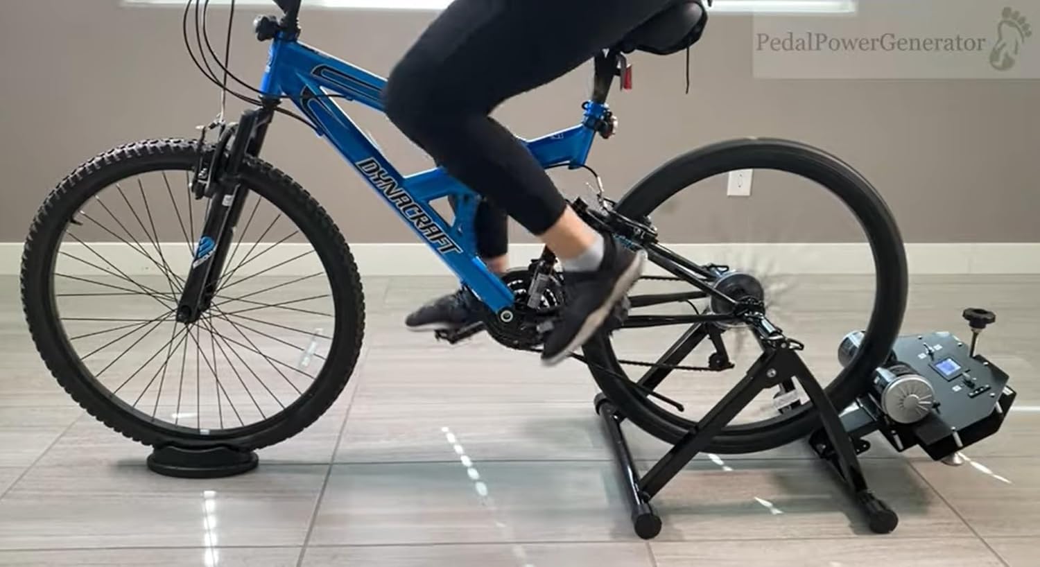 Pedal Power Bicycle Generator Emergency Backup Power System 500 Watts