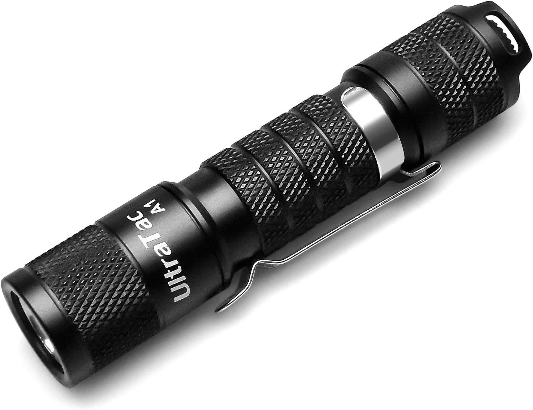 UltraTac A1 AA Pocket Flashlight, Max 600 Lumen 3 Light Mode for Everyday Carry, IP68 Waterproof, Powered by AA or 14500 Battery (3. A1 NEUTRAL WHITE)