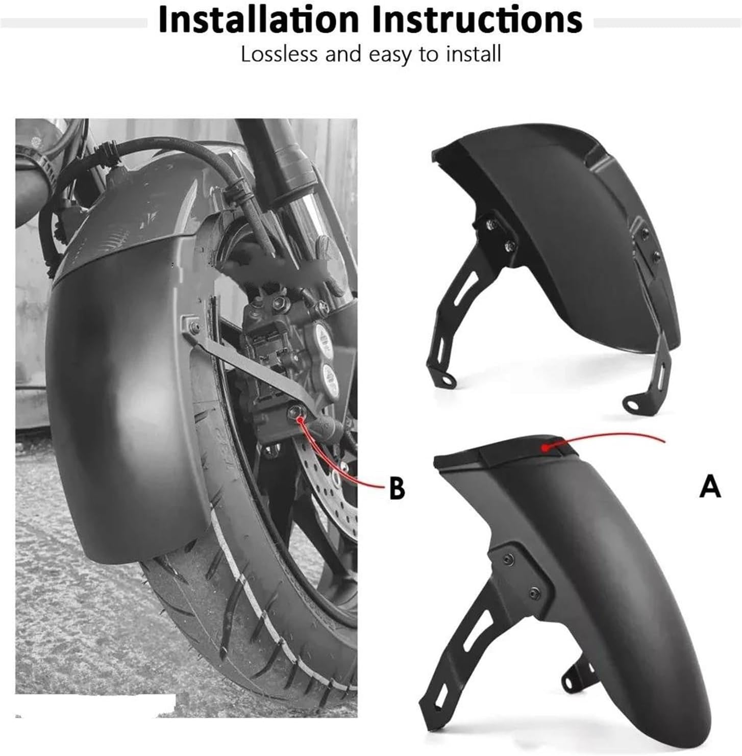 ソリッド】オートバイアクセサリー オートバイアクセサリー フロント