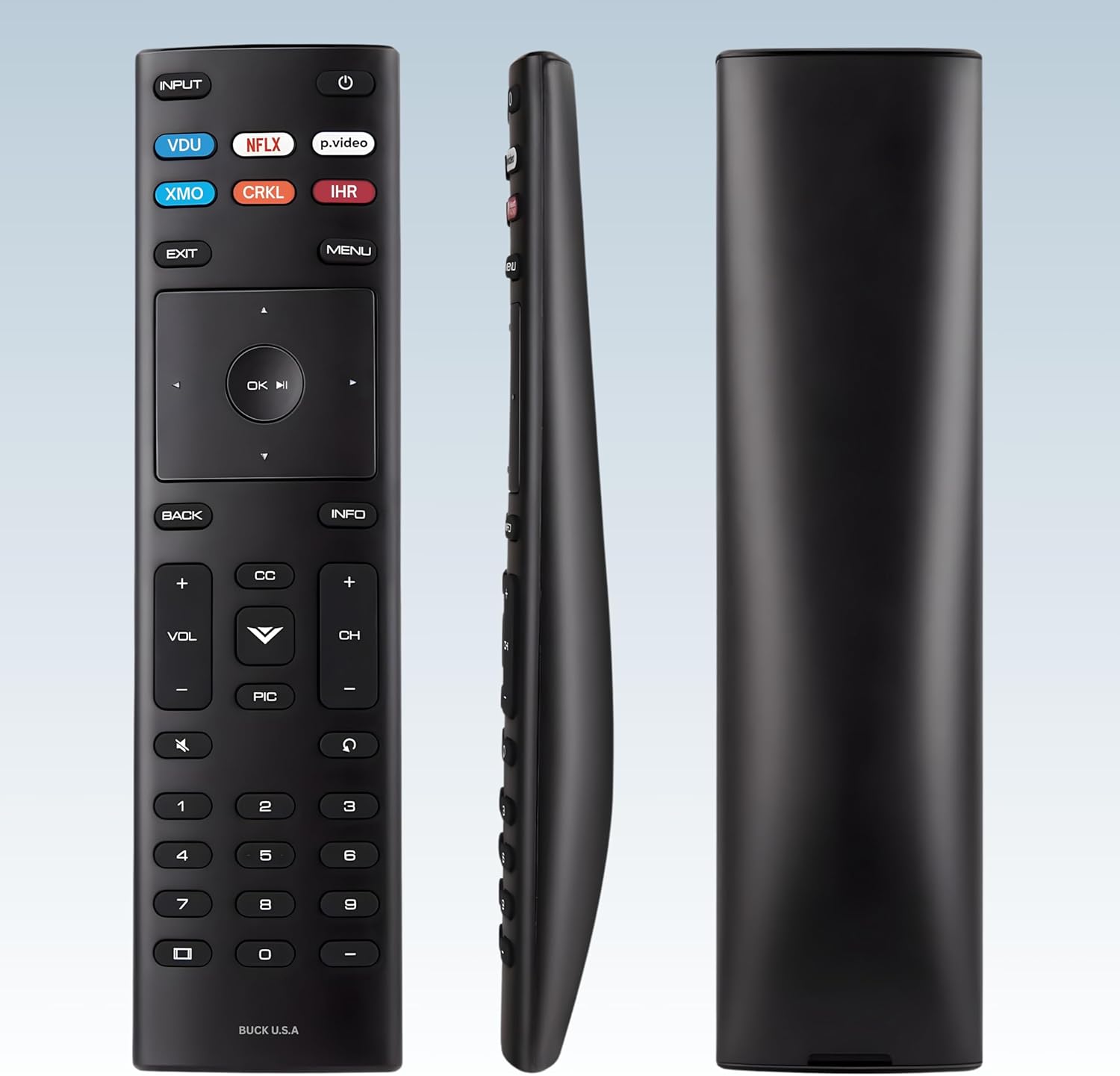 XRT136 Vizio Smart TV Remote Replacement - Easy Setup, Infrared, Shortcut Keys, Universal Remote for SmartCast TVs - Vizio Remote Control Replacement for D, E, M, P, V, PX, OLED Series