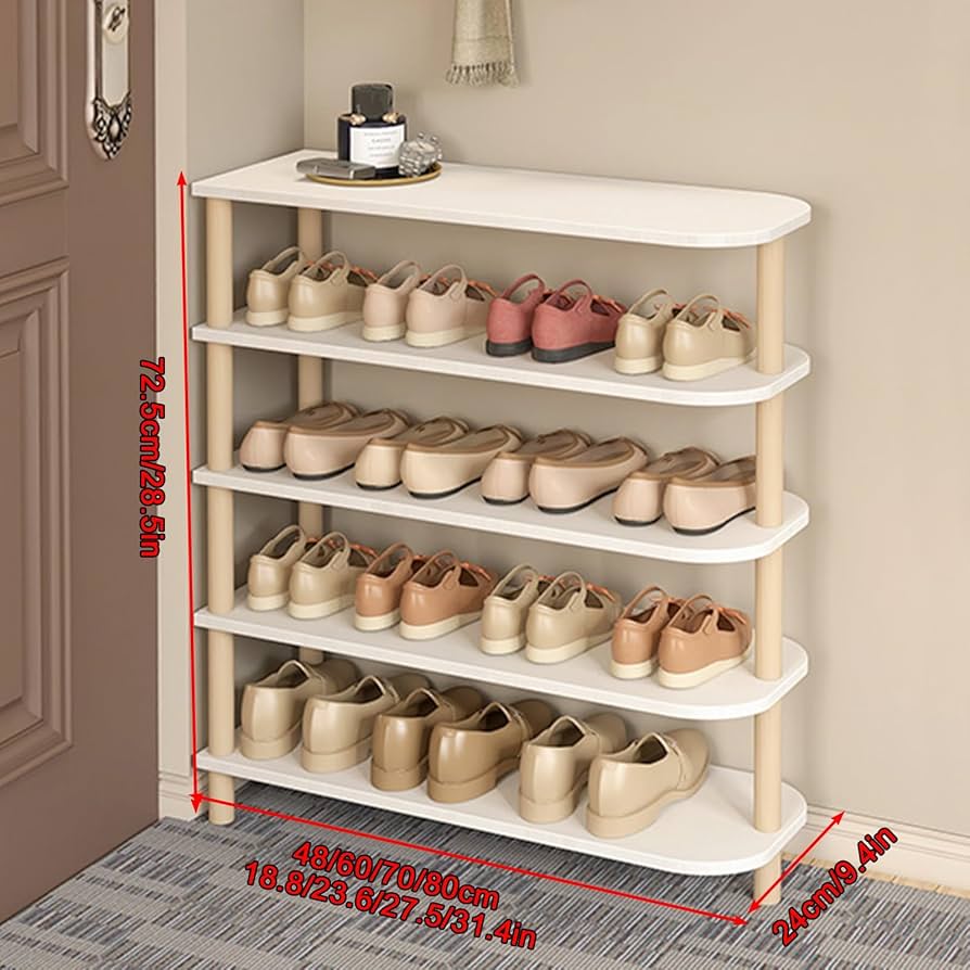 【ハンドメイド】男前5段シューズラック　シェルフ（ブルックリン） ハンドメイド】男前5段シューズラック シェルフ（ブルックリン