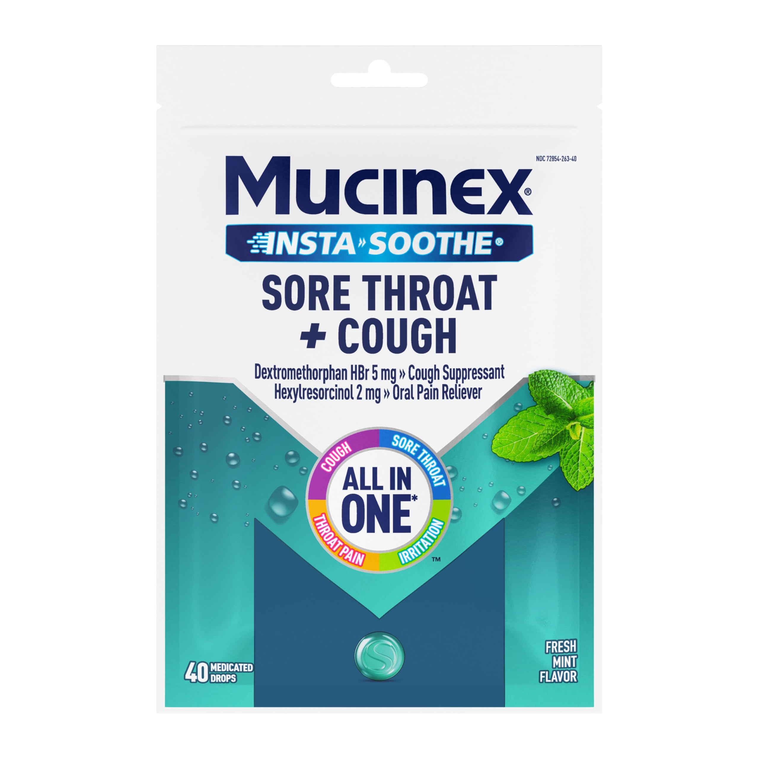 Mucinex Instasoothe Sore Throat Relief, Honey & Echinacea Flavor, 40 Drops — Amazon image 13