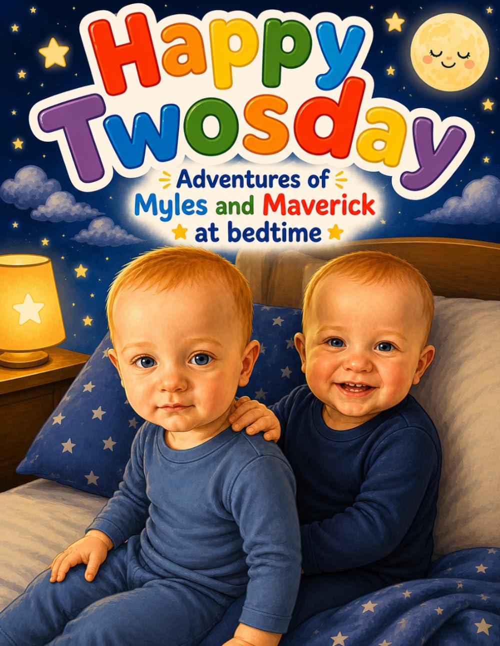 Happy Twosday Adventures of Myles and Maverick at Bedtime