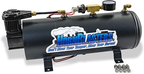 HornBlasters Kit de sistema de aire todo en uno de 3 litros - 110PSI - Fácil instalación