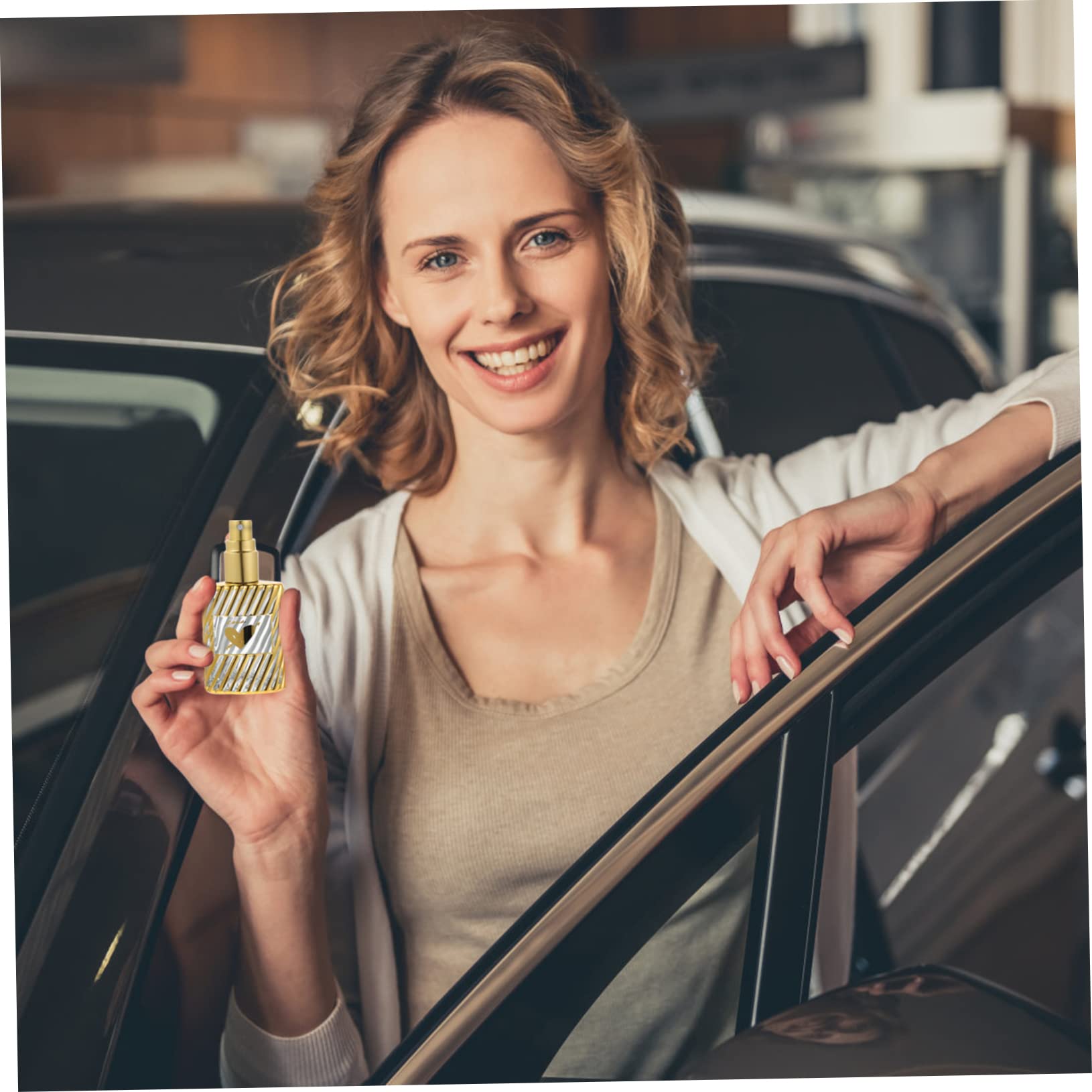 FOMIYES 3 Set Di Flaconi Spray in Ricaricabili Per Profumo Da Viaggio Per Conservare Profumi Contenitori Compatti in Per Profumo 2 Pezzi*3