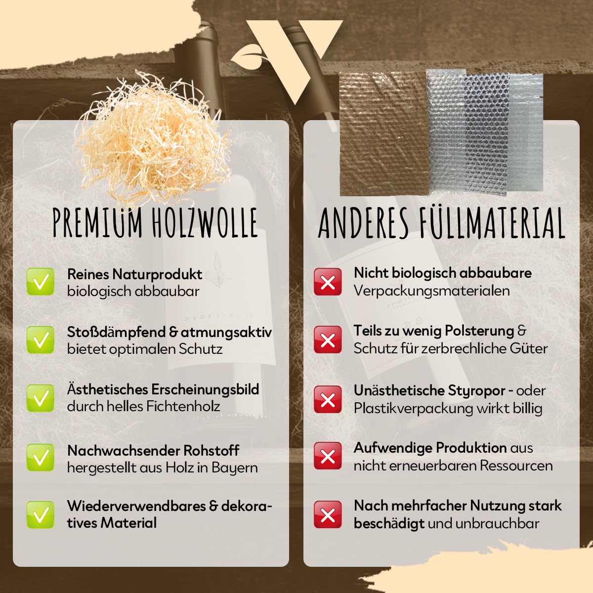 Virutas de madera de abeto 2,5 kg material de relleno decoración