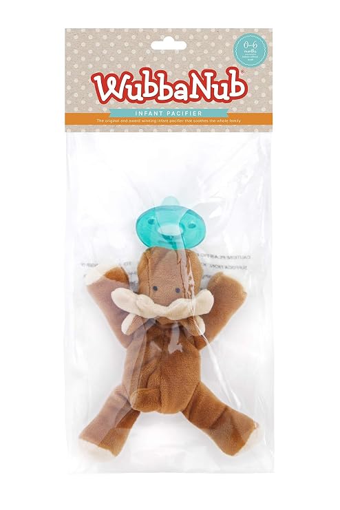 WubbaNub Infant Pacifier - Moose